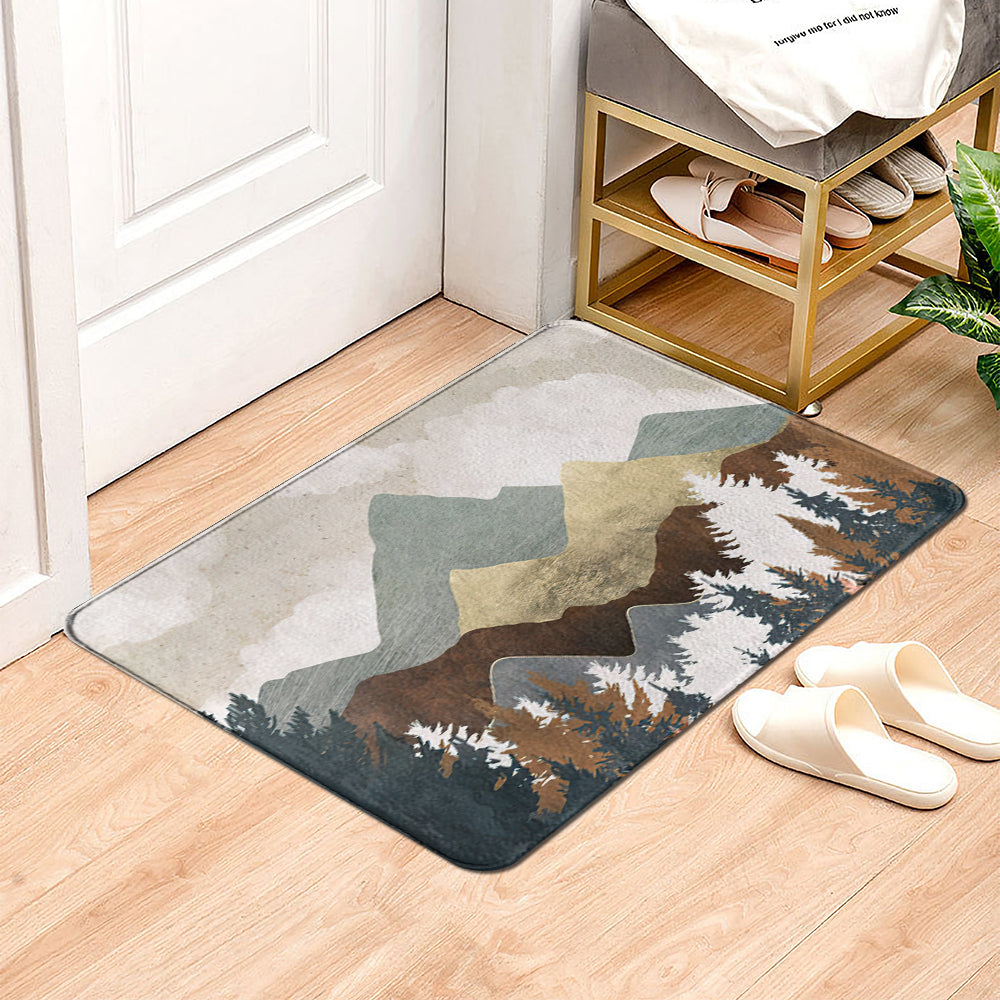 Tapis d'entrée moderne design pour intérieur et extérieur