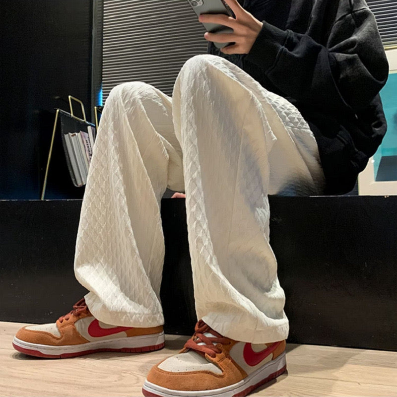 Pantaloni jacquard