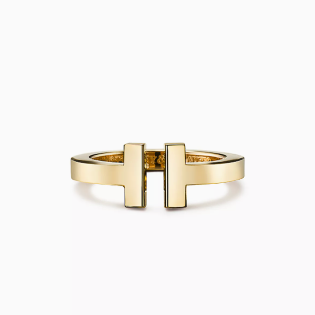 Anello T Wire | Anello T | Anello Minimalista | Anello Elegante Donna | Anello Moderno
