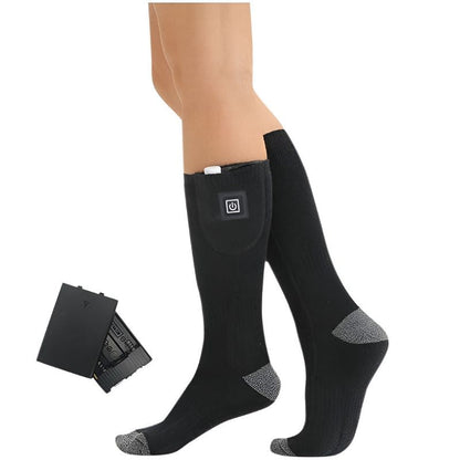 OUT® Chaussettes Chauffantes Rechargeables Rembourrées Unisexes