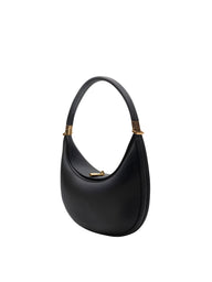 borsa a mezzaluna, borsa multifunzione, borsa a spalla, borsa elegante, borsa con tracolla, borsa fashion, borsa da lavoro, borsa da viaggio, borsa con scomparti, handbag versatile, borsa per uscite casual. In questa immagine è raffigurata una borsa a mezzaluna, elegante e multifunzione, ideale sia come borsa a spalla che con tracolla, adatta per lavoro, viaggi, tempo libero e look casual grazie ai suoi scomparti versatili.