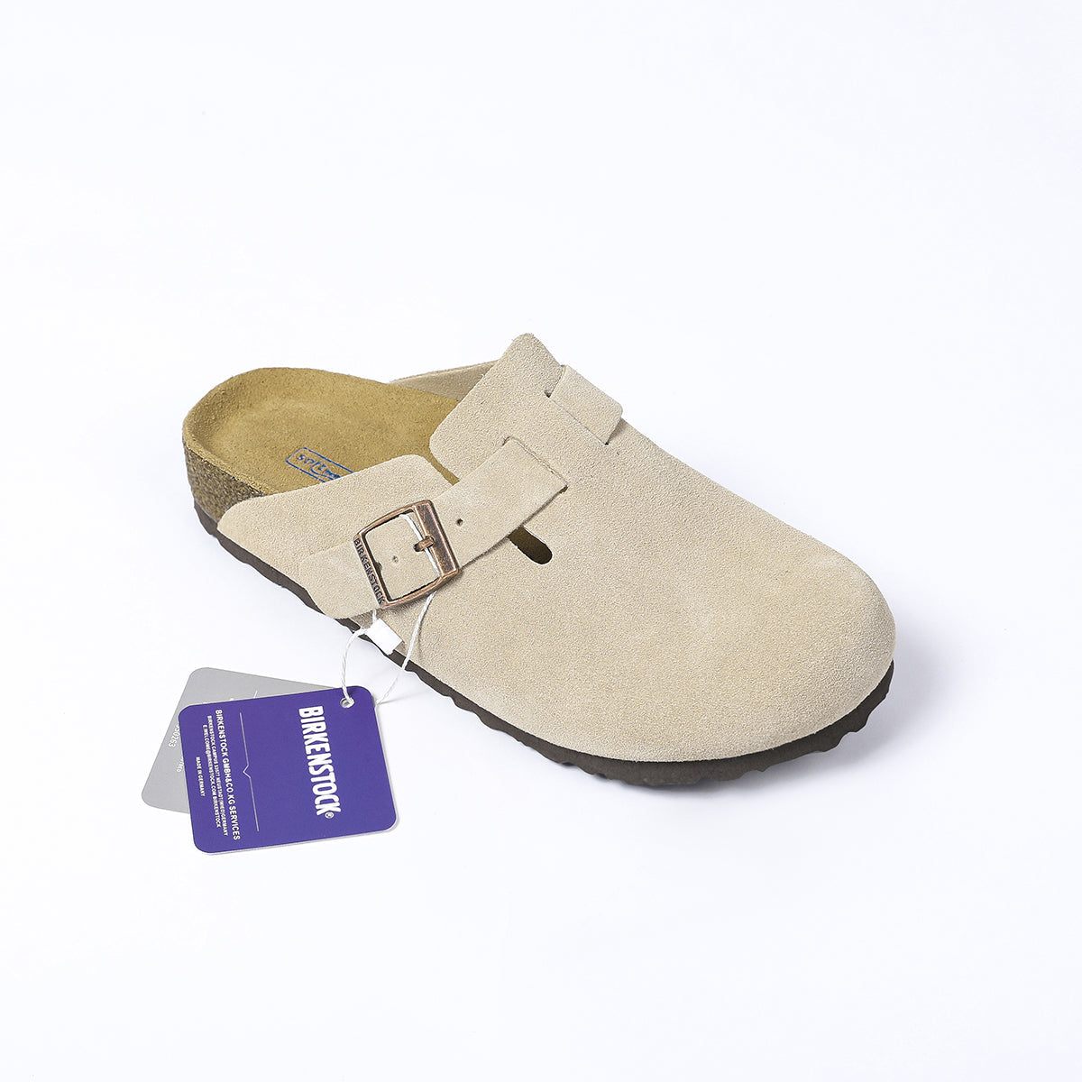 clogs beige, plantare ergonomico, ciabatte comode, scarpe casual, suola antiscivolo, boston suede clogs, birkenstock boston suede, birkenstock suede clogs, men's birkenstock boston