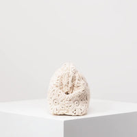 Clutch con trama intrecciata e chiusura magnetica