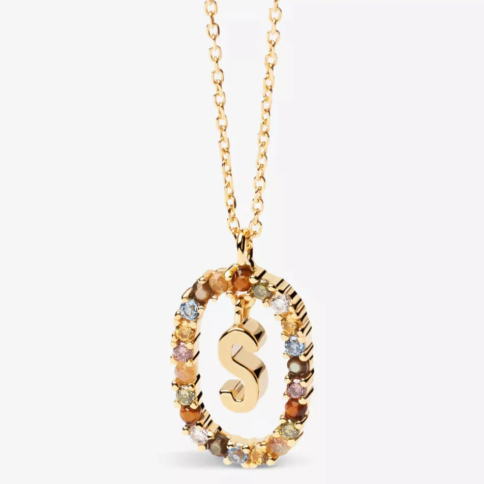 Collana Iniziale | Collana con Lettera | Collana con Iniziale Personalizzata | Ciondolo con Iniziale