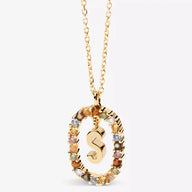 Collana Iniziale | Collana con Lettera | Collana con Iniziale Personalizzata | Ciondolo con Iniziale