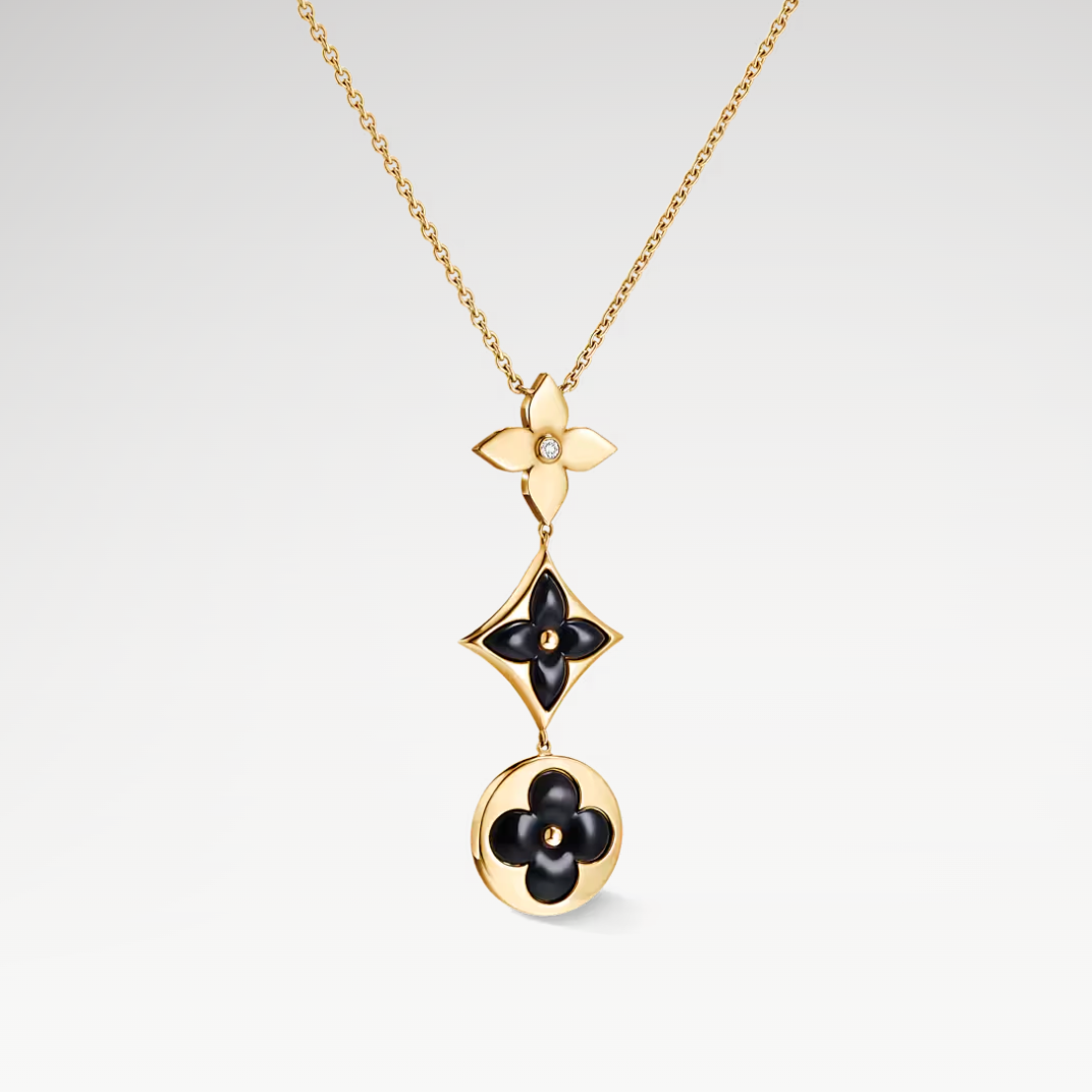 Collana a 3 Fili | Collana Multistrato | Collana Elegante Donna | Collana di Tendenza