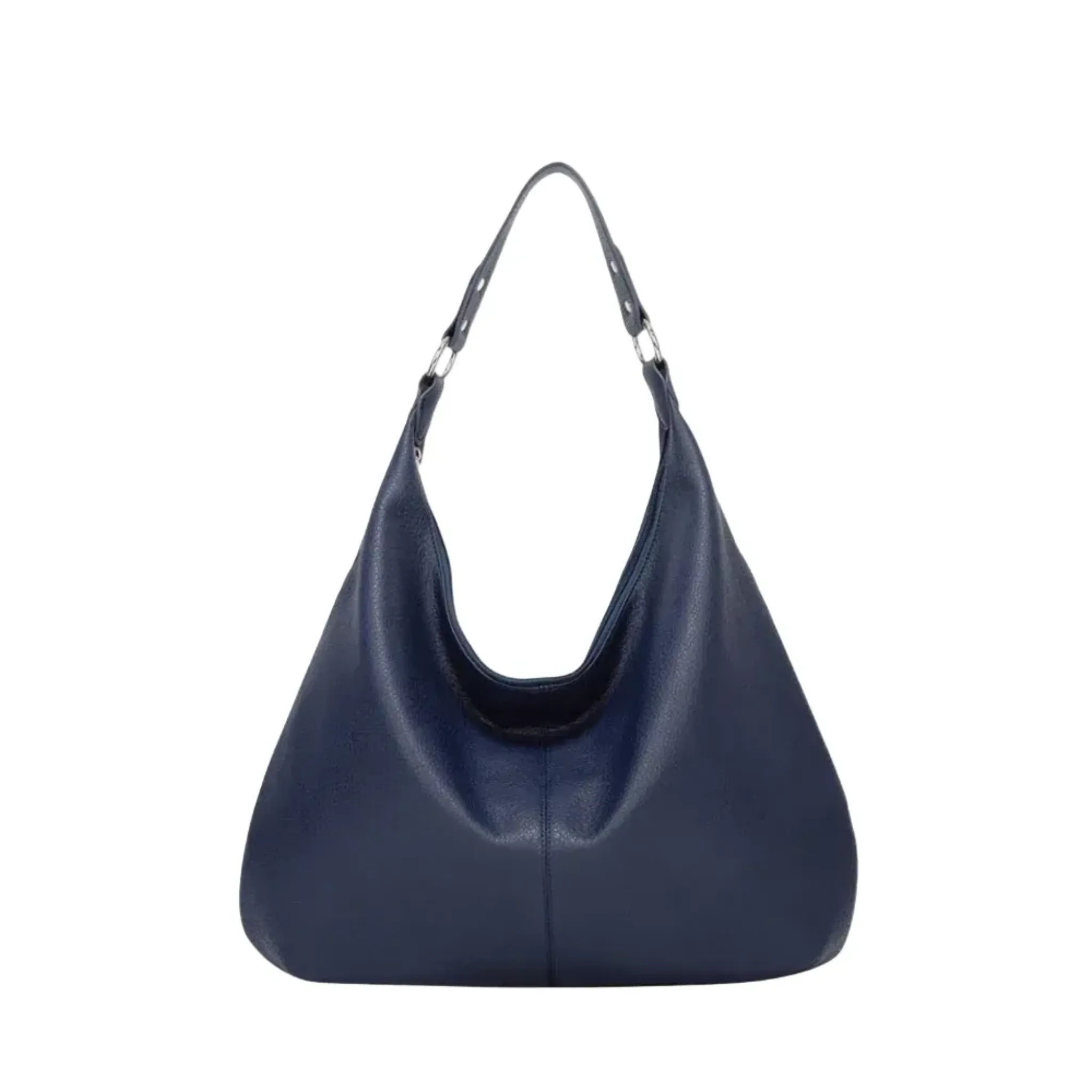 Borsa hobo quotidiana con scomparto spazioso con zip