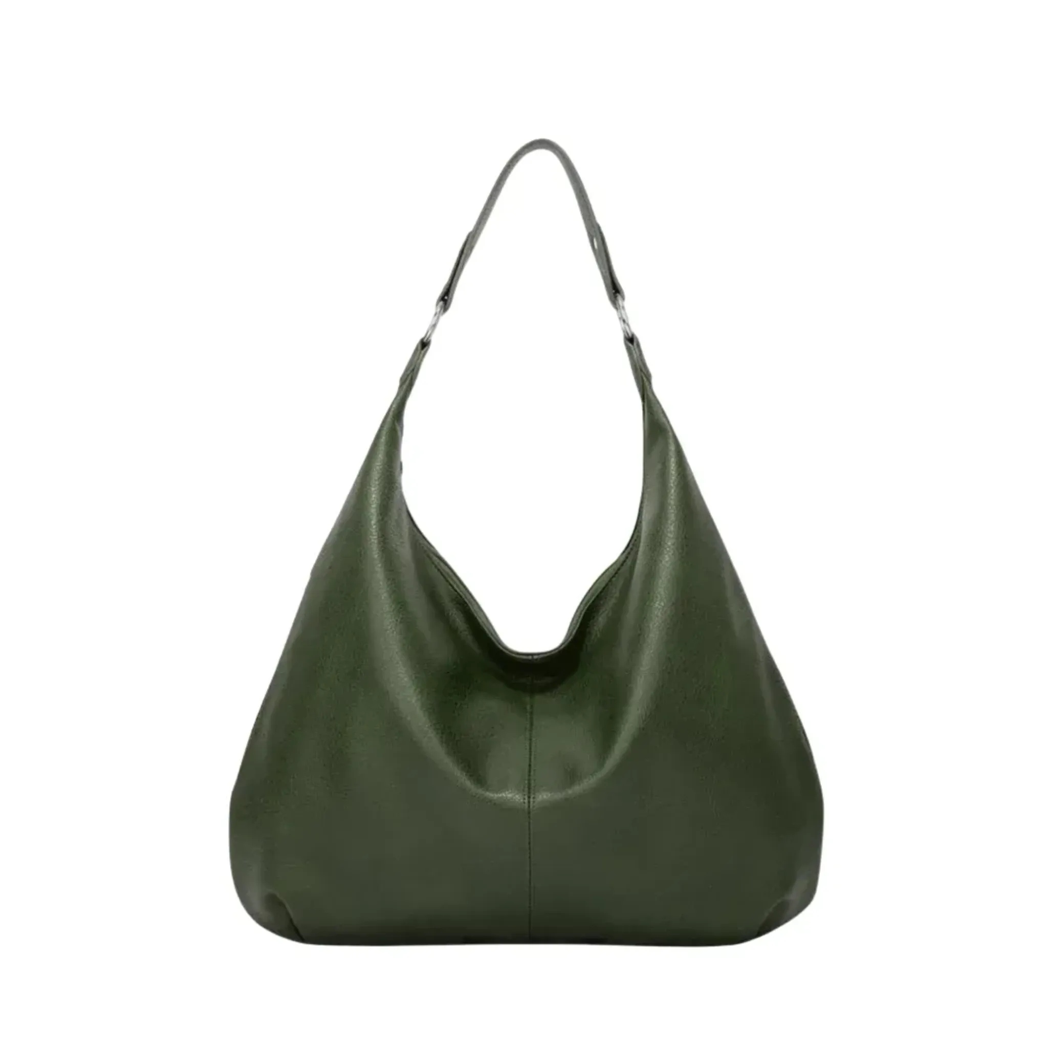 Borsa hobo quotidiana con scomparto spazioso con zip