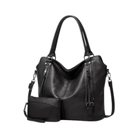 Borsa Tote Quotidiana con Cerniera Frontale