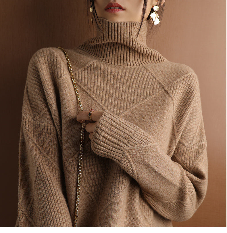 Elisabetta | Maglione dolcevita in cashmere
