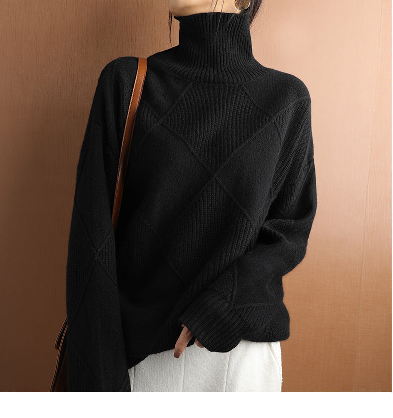 Elisabetta | Maglione dolcevita in cashmere