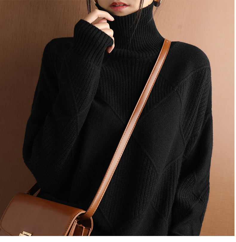 Elisabetta | Maglione dolcevita in cashmere