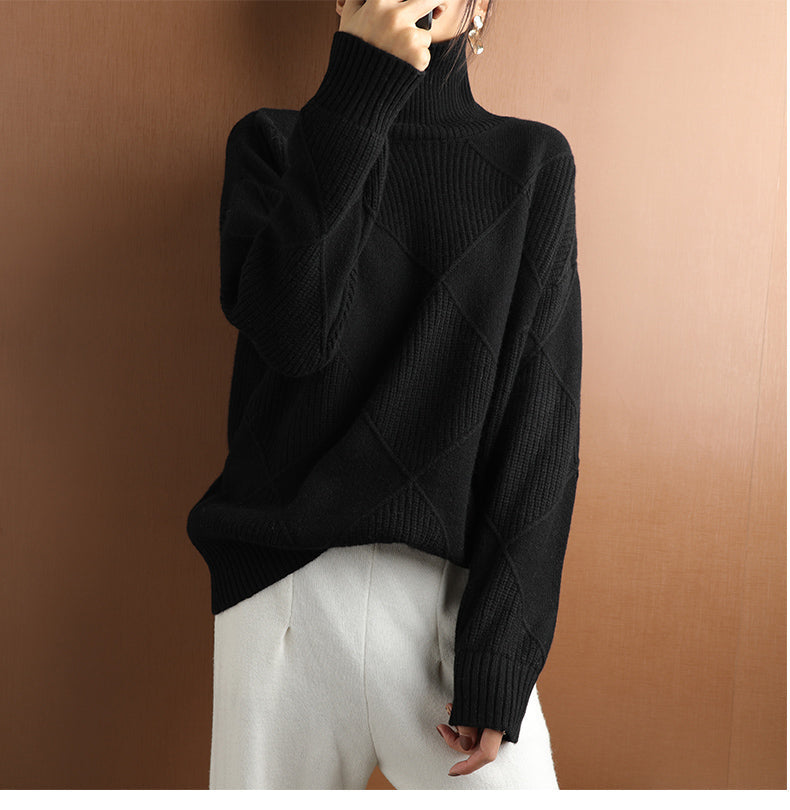 Elisabetta | Maglione dolcevita in cashmere