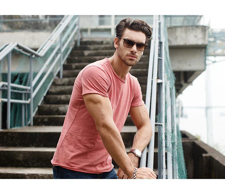 Comoda Maglietta Uomo Casual