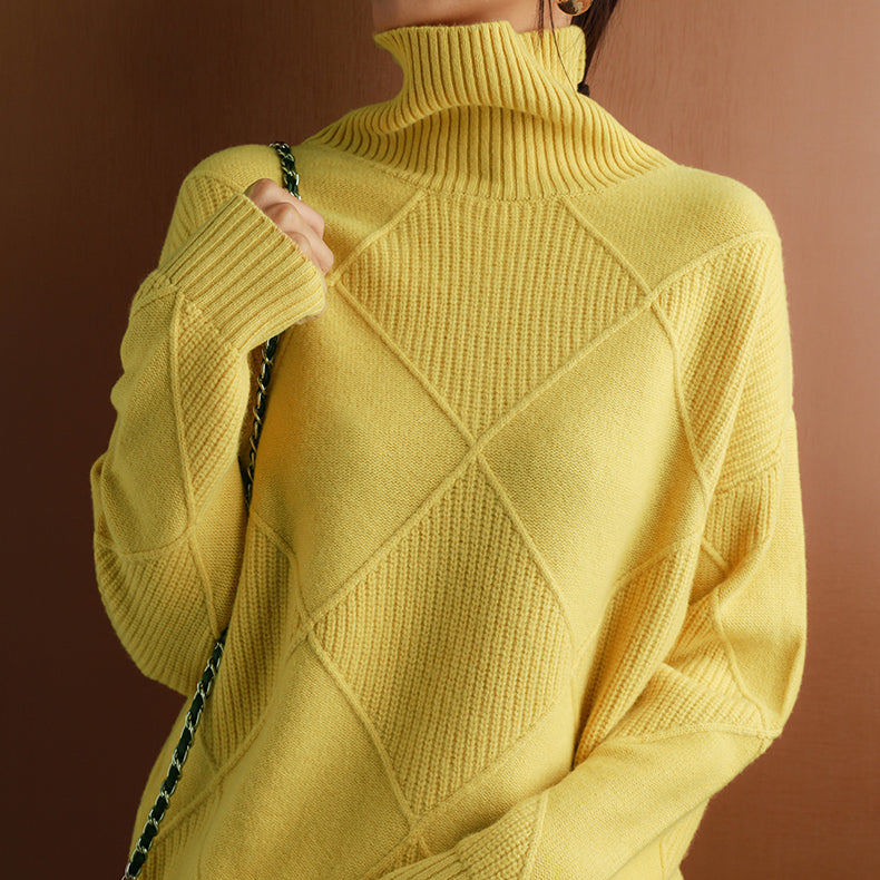 Elisabetta | Maglione dolcevita in cashmere