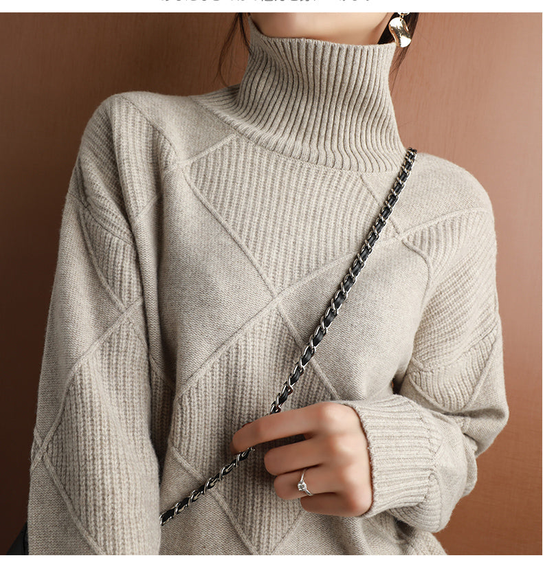 Elisabetta | Maglione dolcevita in cashmere