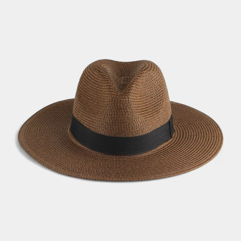 OLD MONEY® – Panama Hat Elegante in Paille Naturale