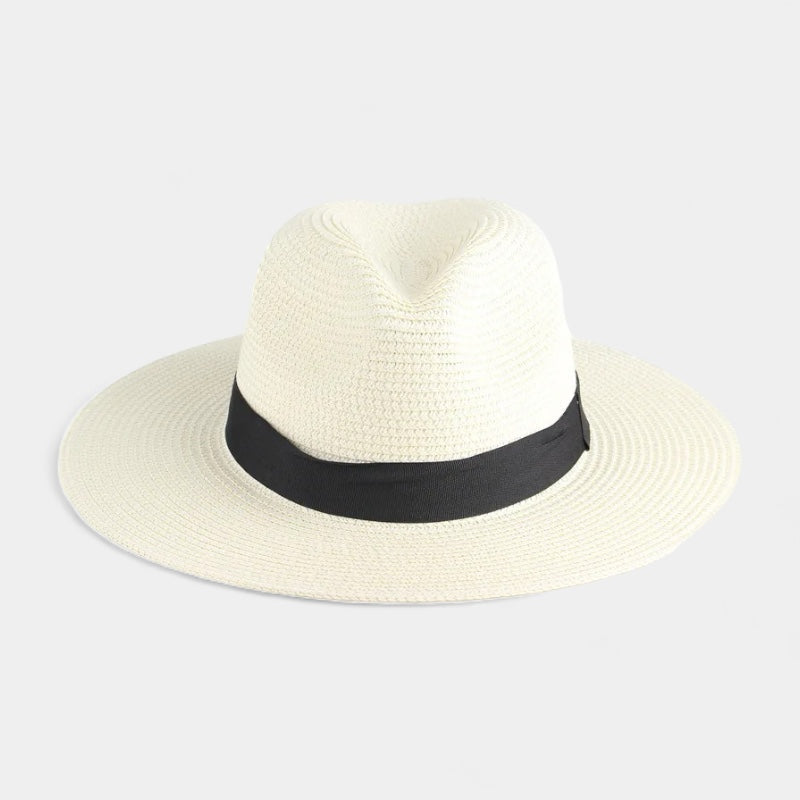 OLD MONEY® – Panama Hat Elegante in Paille Naturale