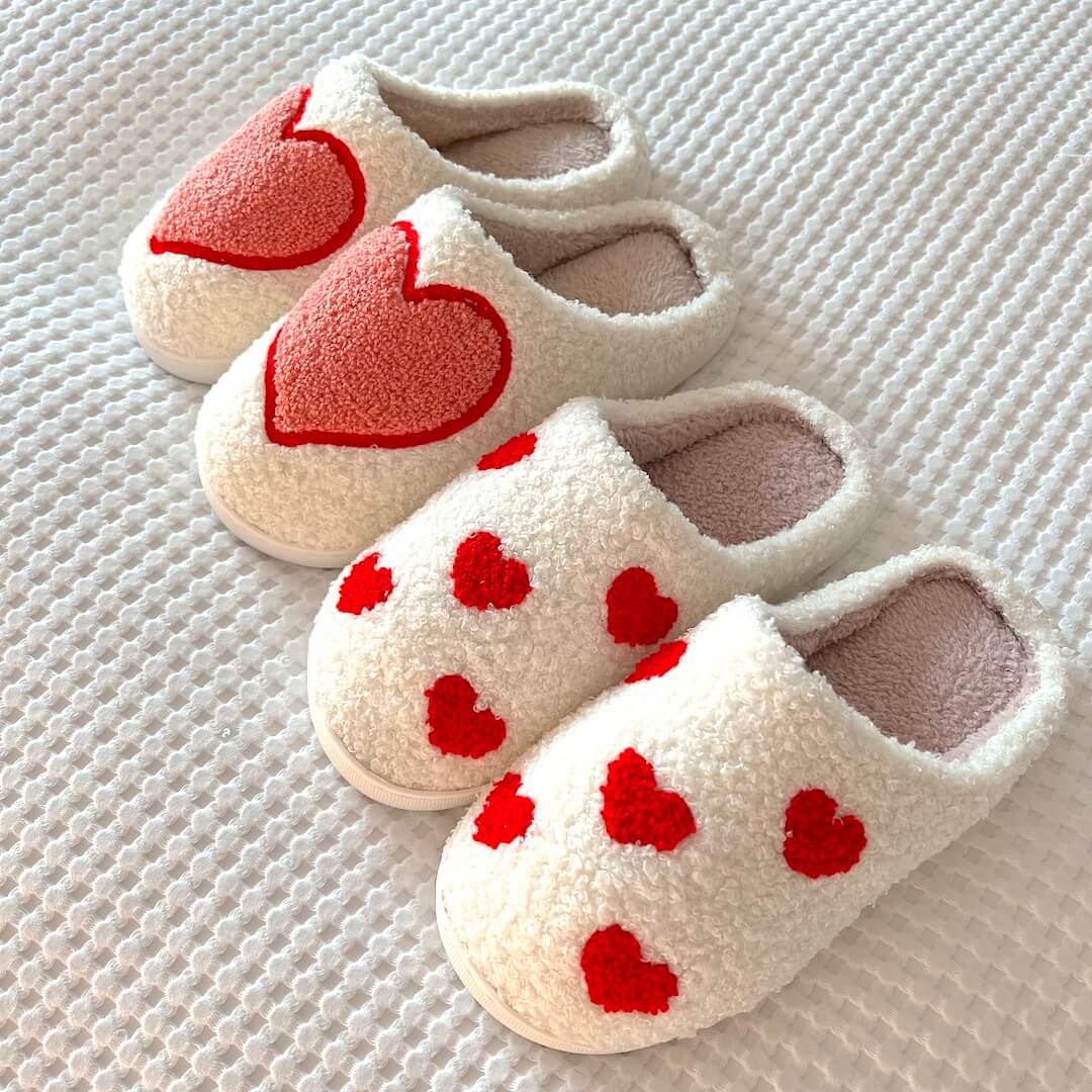 Lina® Chaussons en Peluche pour Femmes