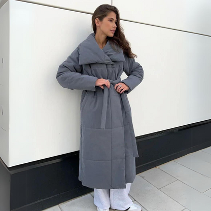 Borna® Manteau Matelassé Oversize pour Femmes