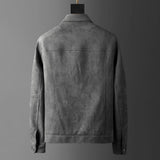 Veste Uomo in Pelle Scamosciata UrbanStyle – Eleganza e Comfort uniti