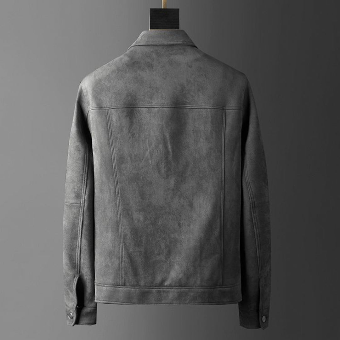 Veste Uomo in Pelle Scamosciata UrbanStyle – Eleganza e Comfort uniti