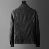 Veste Uomo in Pelle Scamosciata UrbanStyle – Eleganza e Comfort uniti