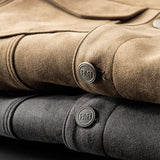 Veste Uomo in Pelle Scamosciata UrbanStyle – Eleganza e Comfort uniti