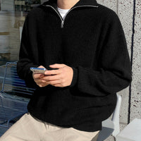 Scopri il Maglione da Uomo SEJONG Quarto di Zip Presentiamo il maglione SEJONG Quarto di Zip, un capo essenziale per ogni uomo che cerca stile e comfort. Realizzato in morbido cotone al 100%, questo maglione è perfetto per la stagione autunnale, combinando eleganza e praticità nel tuo guardaroba. Perfetto per Ogni Occasione: Che tu stia partecipando a un evento formale o a un'uscita casual, il nostro maglione zip svolge un ruolo versatile accompagnandoti con il suo look impeccabile. Caratteristiche Distinti