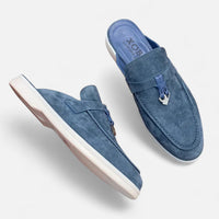 Mocassini Estivi per Donna – Leggerezza e Stile Senza Sforzo blu marine - azzurro cielo