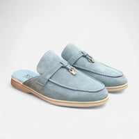 Mocassini Estivi per Donna – Leggerezza e Stile Senza Sforzo blu marine - azzurro cielo