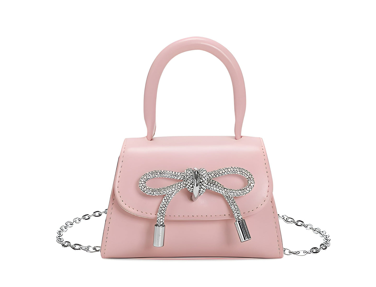 Mini Borsa Elegante con Fiocco