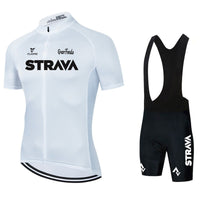 Set Combinato Abbigliamento Ciclismo Uomo con Maglia e Pantaloni Traspiranti