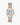 orologio acciaio inox, orologio bicolore, orologio elegante, orologio numeri romani, orologio quadrante quadrato, orologio oro rosa, orologio resistente all'acqua, orologio stile raffinato, orologio moderno, orologio fashion, orologio analogico, orologio cinturino lucente, orologio design classico, orologio versatile, orologio da polso chic, orologio di alta qualità, orologio robusto