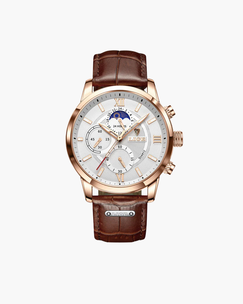 orologio di lusso, orologio impermeabile, orologio in pelle, orologio quarzo, orologio elegante, orologio luminescente, orologio da uomo, uomini, moda uomo, abbigliamento uomo, stile uomo, accessori uomo, orologi raffinati uomo, design orologio maschile, tendenza maschile, stile elegante, accessorio moda maschile, orologeria uomo, classe uomo, stile moda uomo, fascino maschile sofisticato
