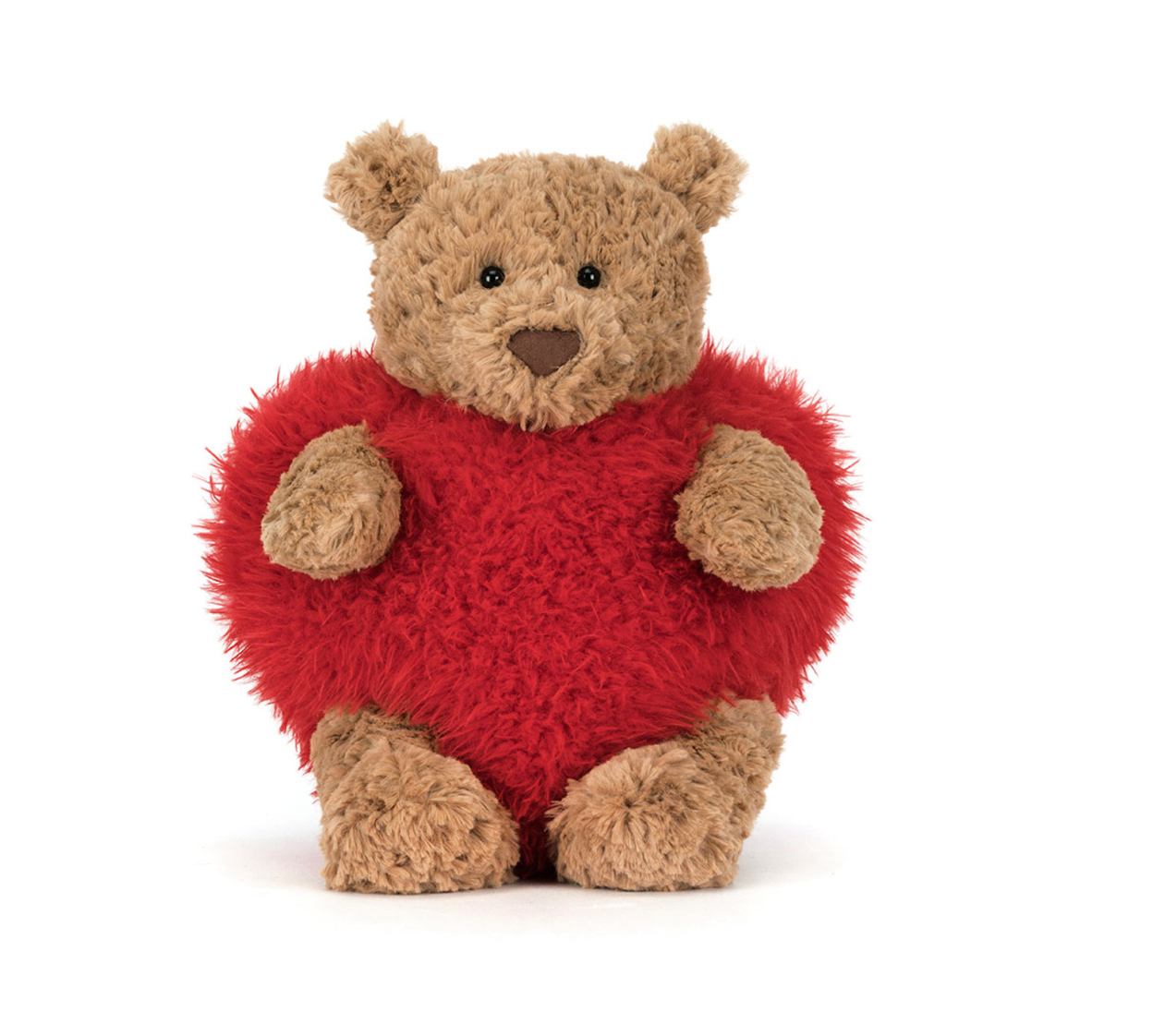 Orsetto di peluche | Peluche Love Bear | Orsetto con cuore | Peluche morbido