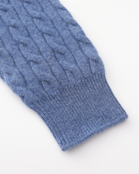 Half Zip in 100% Cashmere