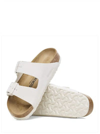Sandali Classici Unisex in Camoscio Bianco
