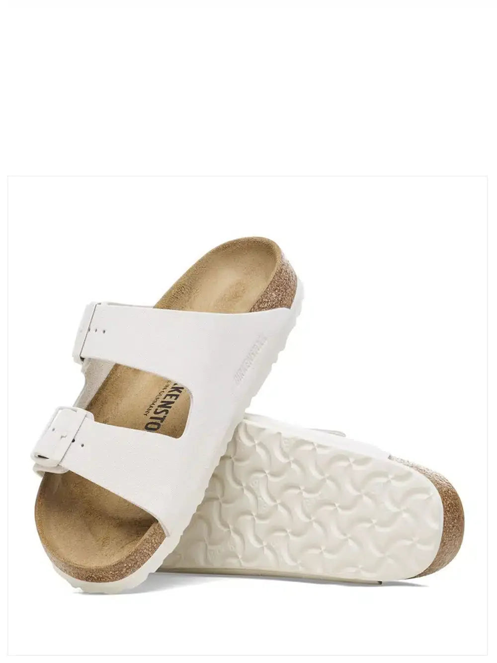Sandali Classici Unisex in Camoscio Bianco