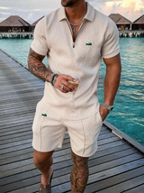 Ꮮаcostе – Completo Estivo Uomo 2024 | Stile Leggero e Comfort per Tutti i Giorni
