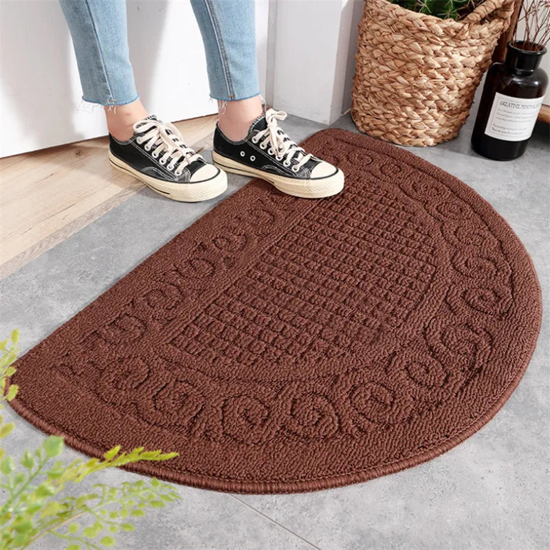 Latte® Tapis Demi-Lune Élégant pour Votre Entrée