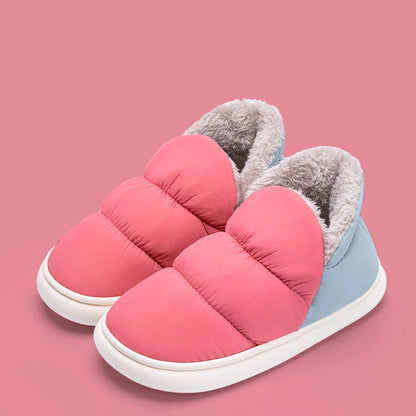 Leona® Chaussons d'Hiver Antidérapants et Imperméables pour Femmes