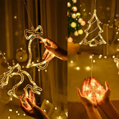 Guirlande Lumineuse Luminara® Étoiles et Lune Magiques pour Décoration Festive