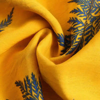 Camicia Tropicale con Stampa Foglie