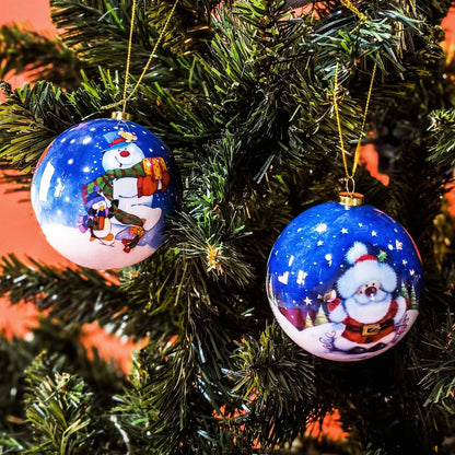 Boules de Noël LunaLuxe® de qualité supérieure pour une décoration festive