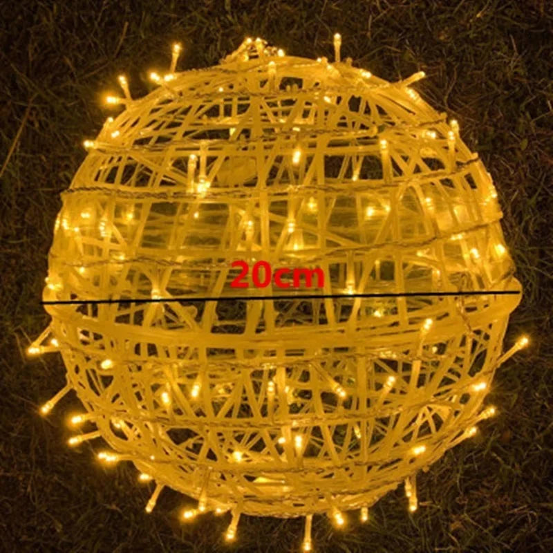 OutGlow® Lampes Rattan Élégantes pour Occasions Festives