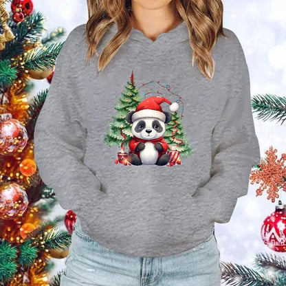 Mia® Pull de Noël Panda pour Femmes