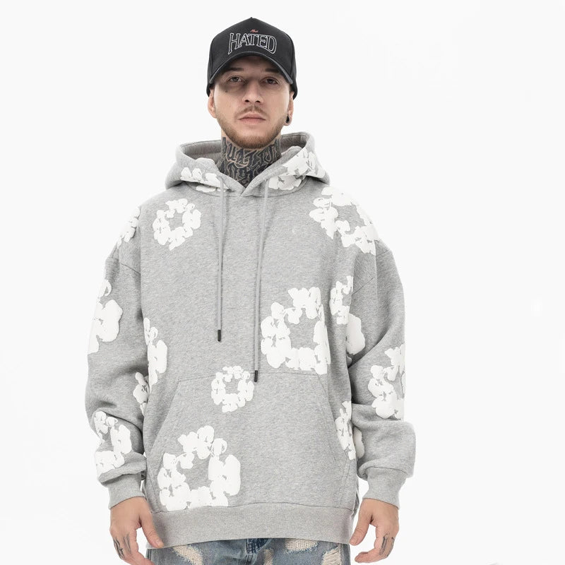 Felpa con Cappuccio Casual da Uomo