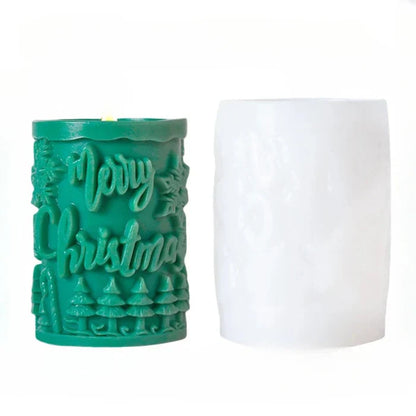 CandleArt® Élégante Forme de Bougies 3D de Noël pour Ambiances Festives