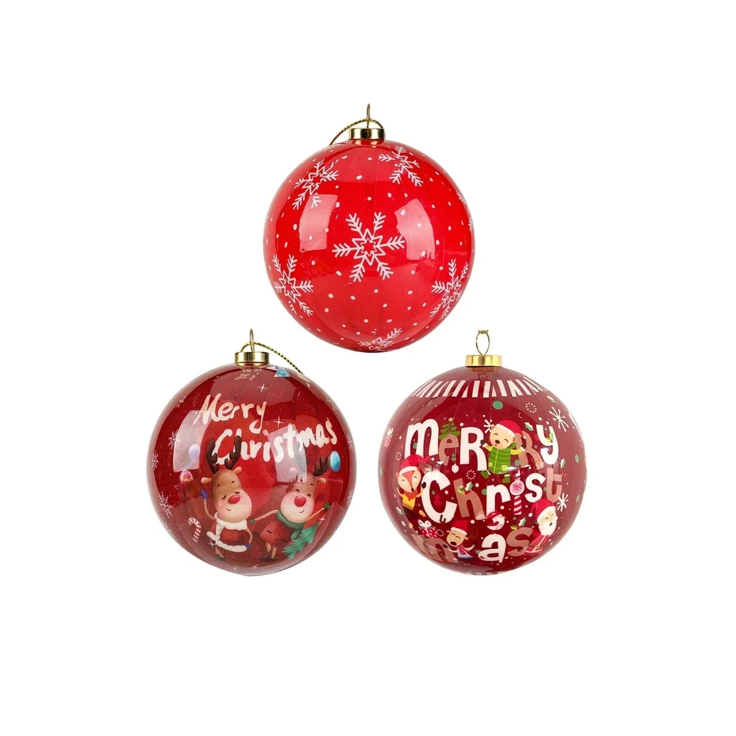 Boules de Noël LunaLuxe® de qualité supérieure pour une décoration festive